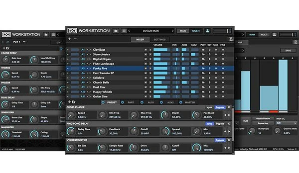 UVI UVI Workstation v4.0.0-YU158-音频制作系统办公资源