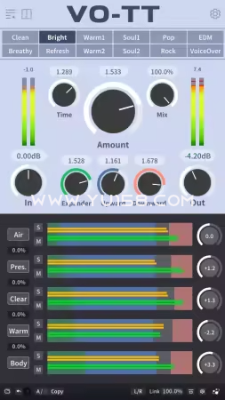 多频段动态处理器 Three-Body Technology VO-TT v1.1.0 WiN-YU158-音频制作系统办公资源