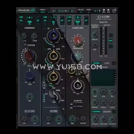 多种音色处理插件 Kiive Audio KStrip v1.0.0 Incl Keys WiN-BUBBiX-YU158-音频制作系统办公资源