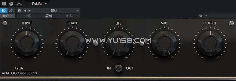 音色塑形器插件 Analog Obsession ReLife v1.2 WiN/Mac-YU158-音频制作系统办公资源