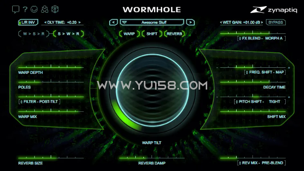 Zynaptiq WORMHOLE v1.3.0-R2R WiN-YU158-音频制作系统办公资源