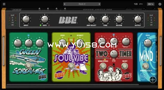 BBE Sound Stomp Board v1.7.0 WiN-YU158-音频制作系统办公资源