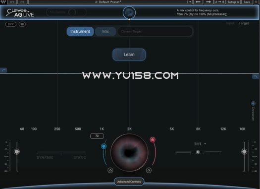 AI人声智能均衡器 Curves AQ首款自主型效果器-YU158-音频制作系统办公资源