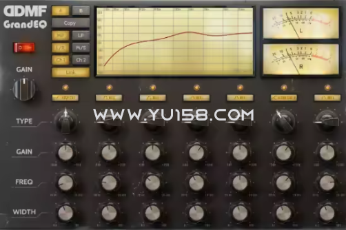 均衡器插件 DDMF GrandEQ 1.1.0 WiN-YU158-音频制作系统办公资源