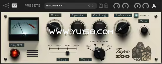 Tone Empire TapeZoo v1.0.0 MacOS-YU158-音频制作系统办公资源
