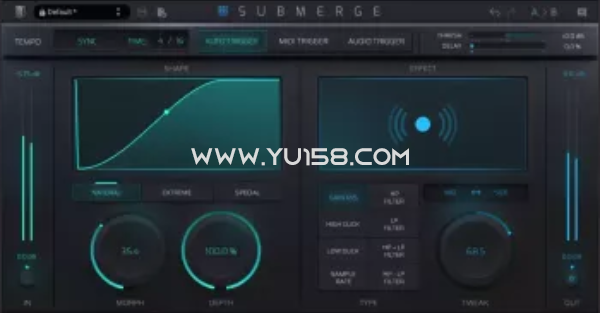 自动侧链效果插件 Slate Digital Submerge v1.0.1 R2R WiN-YU158-音频制作系统办公资源