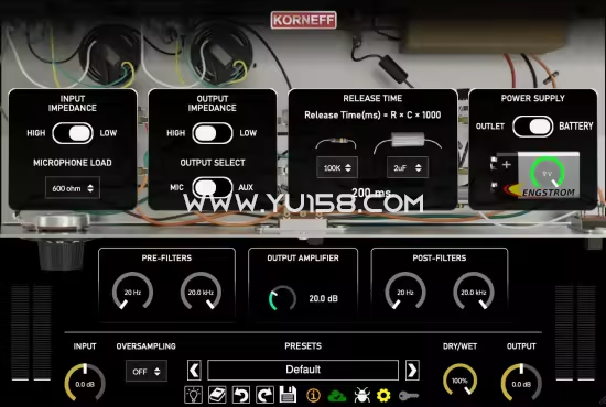 Korneff Audio Shure Level-Loc v1.0.2 WiN-YU198-音频制作办公资源分享