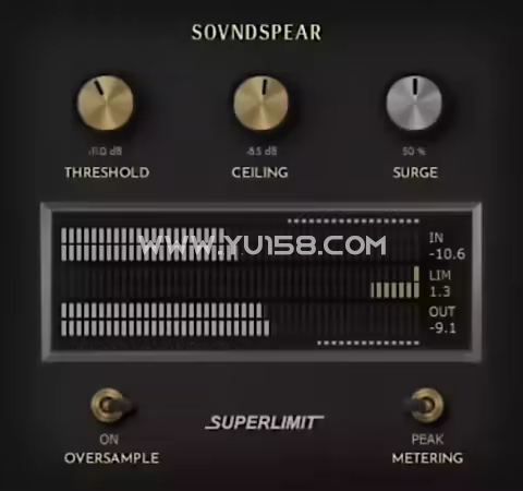 Soundspear Superlimit v1.0 Win/macOS-YU198-音频制作办公资源分享