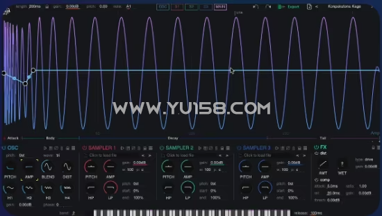 The Him DSP Kick Ninja v1.2.0 WiN-YU198-音频制作办公资源分享