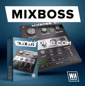 W A Productions Mixboss v1.0.0 WiN-YU158-音频制作系统办公资源