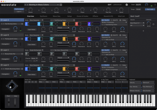 KORG Software Wavestate Native v1.3.8 U2B macOS-MORiA-YU158-音频制作系统办公资源