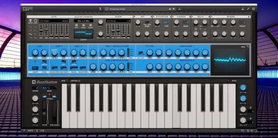 GForce Software Novation Bass Station 1.0.1 WiN-YU158-音频制作系统办公资源
