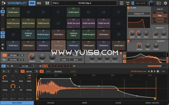Apisonic Audio Speedrum v2.3.0 Win/macOS/Linux-YU158-音频制作系统办公资源