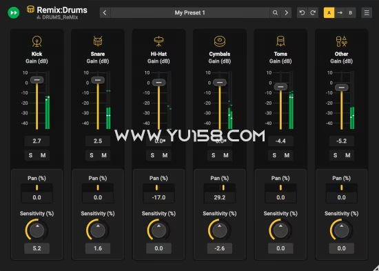 Acon Digital Remix Drums v1.0.1 MacOS-YU158-音频制作系统办公资源