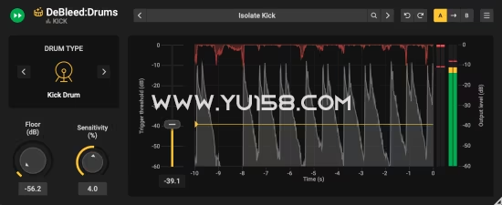Acon Digital DeBleed Drums v1.0.1 MacOS-YU158-音频制作系统办公资源