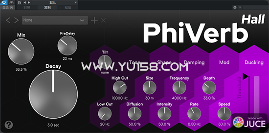 oe phiverb bundle 1.1.9 bubbix WiN-YU158-音频制作系统办公资源