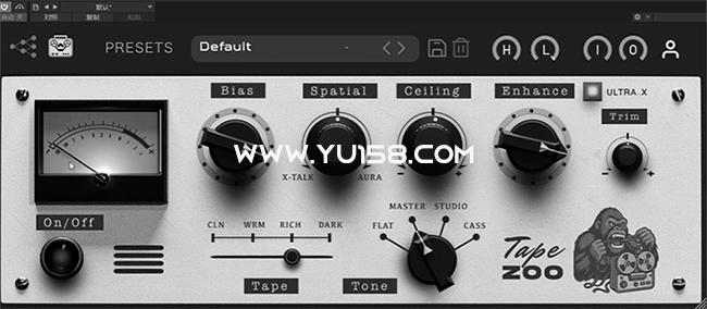 复古磁带温暖音色终极插件 Tone Empire TapeZoo v1.0.0 WiN-YU158-音频制作系统办公资源