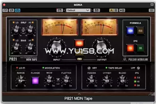 Pulsar Modular P821 MDN Tape v1.1.0 U2B WiN/Mac-YU158-音频制作系统办公资源