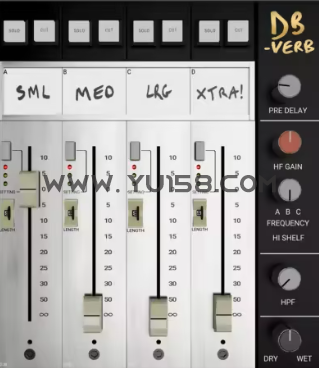 Make Believe Studios DB Verb v4.0.71.235 ARM macOS-YU158-音频制作系统办公资源