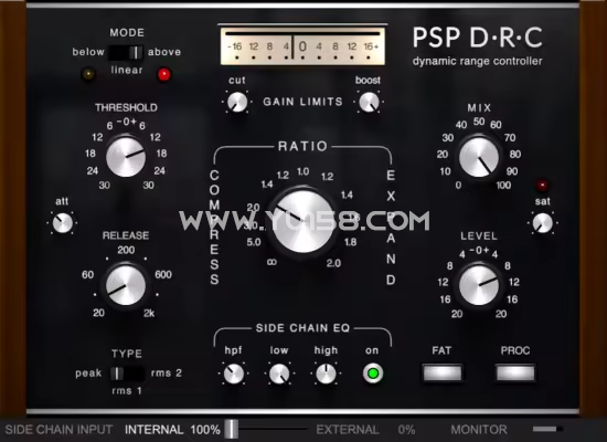 PSPaudioware PSP DRC v1.0.0 ARM MacOS-YU158-音频制作系统办公资源