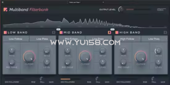 AIR Music Technology AIR Multiband Filterbank 1.0.0.37 WiN-YU198-音频制作办公资源分享