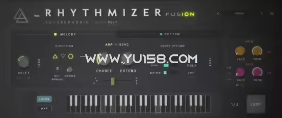 Futurephonic Rhythmizer Fusion 1.0.2 WiN-YU198-音频制作办公资源分享