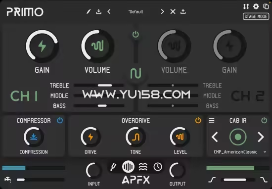 APFX Audio PRIMO v1.4.1 MacOS-YU198-音频制作办公资源分享