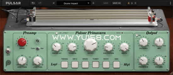 Pulsar Audio Pulsar Primavera v1.2.4 MacOS-YU158-音频制作系统办公资源