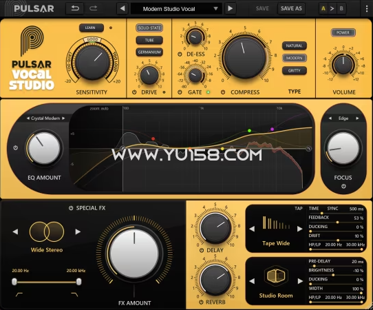Pulsar Audio Vocal Studio 1.0.15 WiN-YU158-音频制作系统办公资源