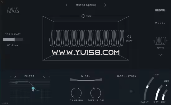 Klevgrand Walls v1.0.0 WiN-YU158-音频制作系统办公资源