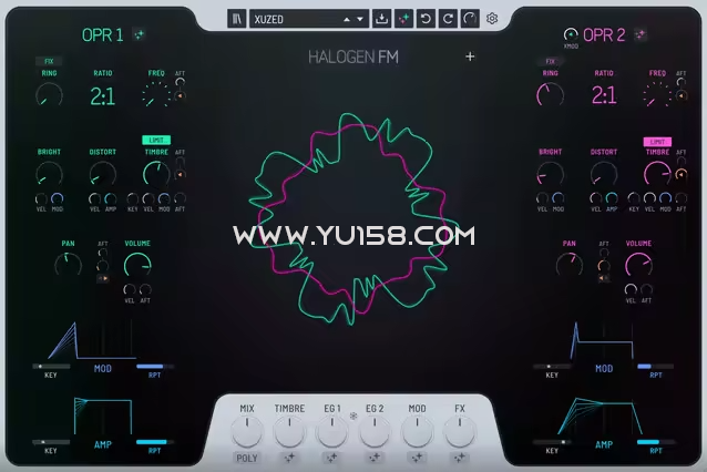 GForce Halogen FM 1.0.0 WiN-YU158-音频制作系统办公资源