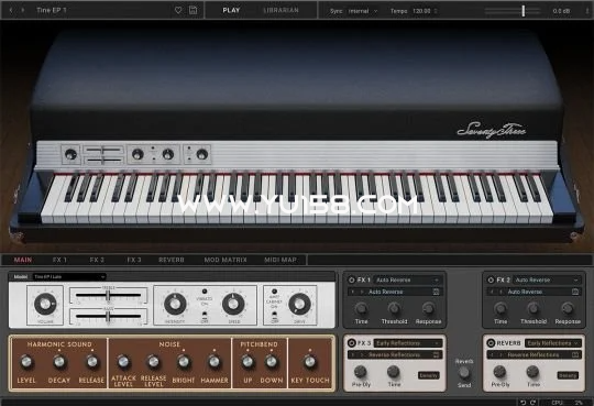 模拟电钢琴插件 KORG EP-1 1.1.3 WiN-YU158-音频制作系统办公资源