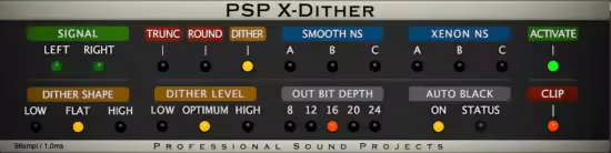 PSPaudioware PSP X-Dither 1.1.0 WiN-YU158-音频制作系统办公资源