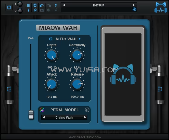 Blue Cat Audio Miaow Wah v1.0 WiN-YU158-音频制作系统办公资源