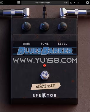 Kuassa Efektor Blues Barker v1.0.0 WiN-YU158-音频制作系统办公资源