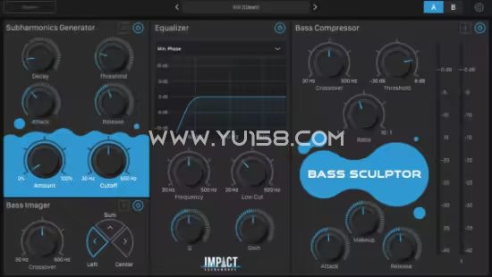 Impact Soundworks Bass Sculptor 1.0.3 WiN-YU158-音频制作系统办公资源