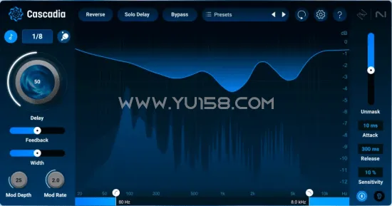 提取插件 64位封装插件包专用 iZotope Cascadia-YU158-音频制作系统办公资源