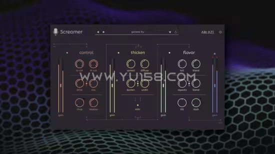 金属人声效果器 Ablaze Audio Screamer v1.0.2 U2B MAC-YU158-音频制作系统办公资源