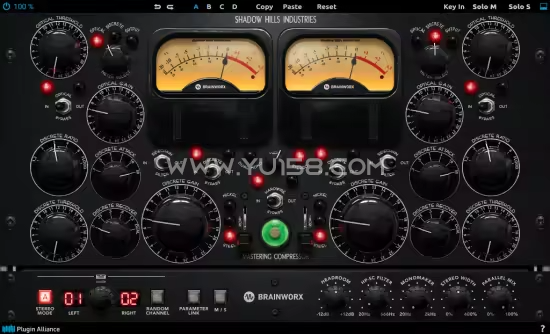 提取插件 64位封装插件包专用 Shadow Hills Mastering Compressor-YU158-音频制作系统办公资源