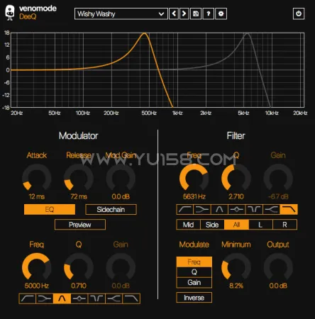 Venomode DeeQ 1.5.5 WiN-YU158-音频制作系统办公资源
