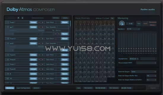 Fiedler Audio Dolby Atmos Composer 1.6.2 WiN-YU158-音频制作系统办公资源