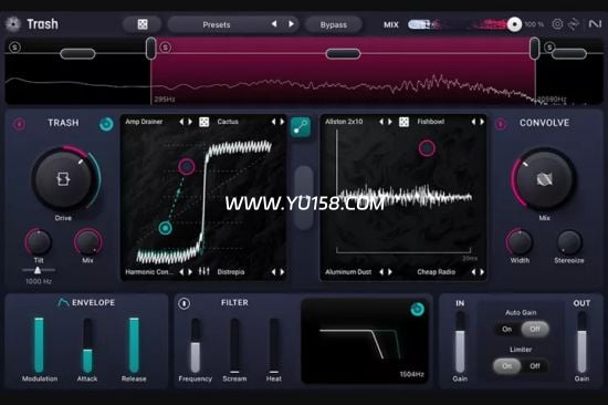 iZotope Trash v1.3.0 WiN-YU158-音频制作系统办公资源