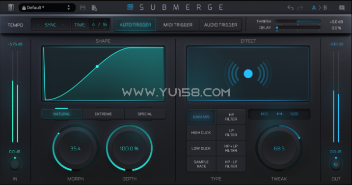 提取插件 64位封装插件包专用 Submerge-YU158-音频制作系统办公资源