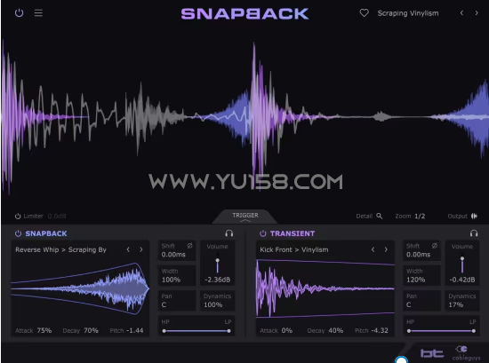 Cableguys Snapback v1.1 MacOS-YU158-音频制作系统办公资源