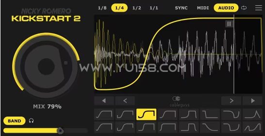 CableGuys Nicky Romero Kickstart v2.0.8 WiN-YU158-音频制作系统办公资源