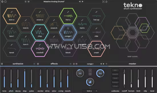Baby Audio Tekno 1.0 WiN-YU158-音频制作系统办公资源