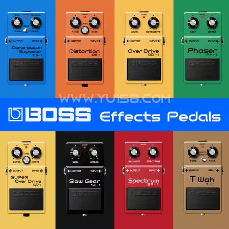 Roland Cloud BOSS Effects Pedals 1.1.0 MacOS-YU158-音频制作系统办公资源