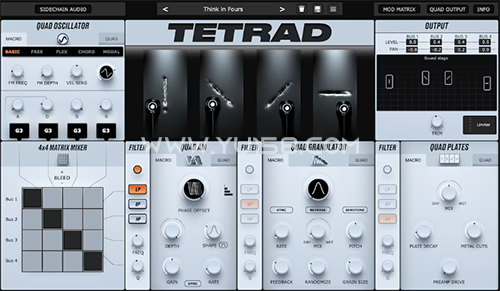 Physical Audio Tetrad 1.1.4 WiN-YU158-音频制作系统办公资源