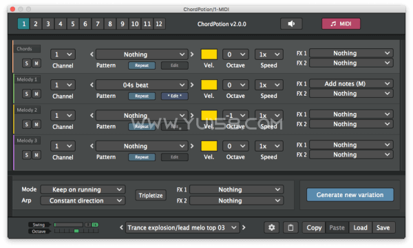 FeelYourSound ChordPotion 2.5.0 Win/MacOS-YU158-音频制作系统办公资源