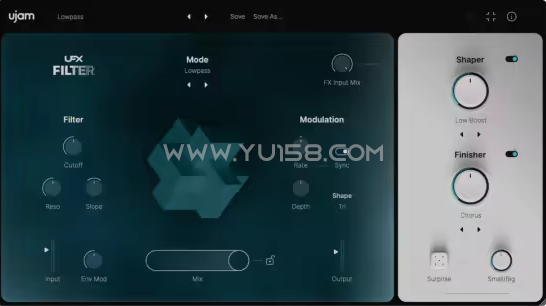 UJAM UFX-FILTER 1.0.0 WiN-YU158-音频制作系统办公资源